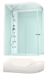 Душевая кабина DOMANI-Spa Delight Slim 128 high L 120*80 см DS01DS128LHWM10