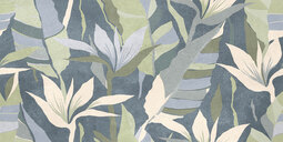 Настенная плитка Global Tile Доминика / Dominica синяя тропики 30*60 см GT244VG