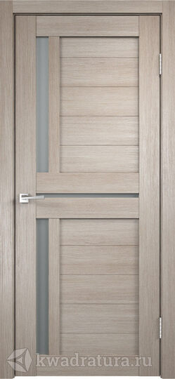 Межкомнатная дверь Velldoris (Веллдорис) Duplex 3 капучино, стекло мателюкс