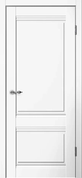 Межкомнатная дверь Сибирь Профиль Estetic E01 ПГ Эмалит белый