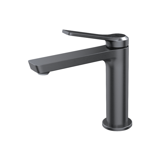 Смеситель для умывальника матовый графит Parker Iddis PARGM00i01