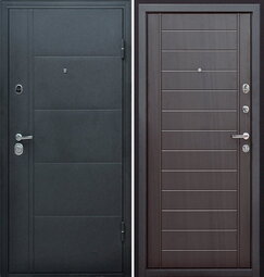 Дверь входная металлическая Форпост Эверест Серый графит - Венге