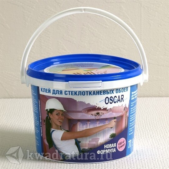 Клей "Oscar" для стеклообоев 100м2. 800гр арт.GO800
