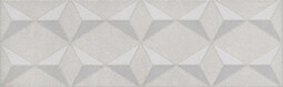 Бордюр для настенной плитки Kerama marazzi Корредо HGD\A584\6437 серый светлый матовый 25*7.7 см