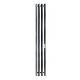 Полотенцесушитель электрический TONI ARTI Siena pulsante 4П 18/120 СП gun metall TA-3105001