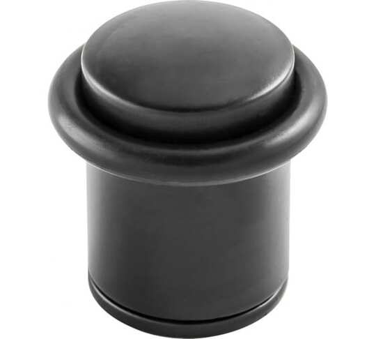 Ограничитель дверной Renz INDS 33 Black напольный черный