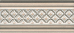 Бордюр для настенной плитки Kerama marazzi Монтальбано LAB001 3 матовый 15*6,7 см