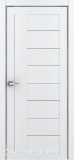 Межкомнатная дверь Uberture Light ПДО 2110 Велюр Белый