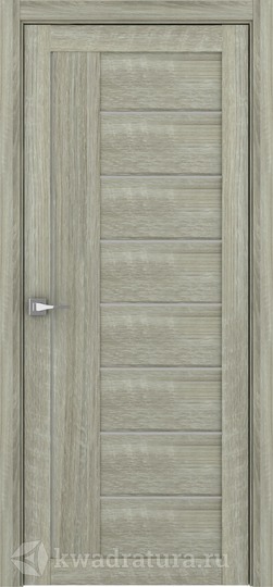 Межкомнатная дверь Uberture Light ПДО 2110 Велюр Серый
