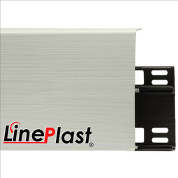 Плинтус Line Plast 100 мм Дуб жемчужина LB003