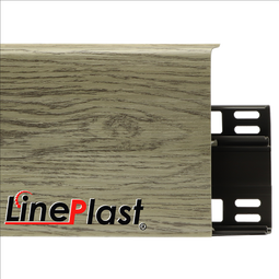 Плинтус Line Plast 100 мм Вековой чинар LB005