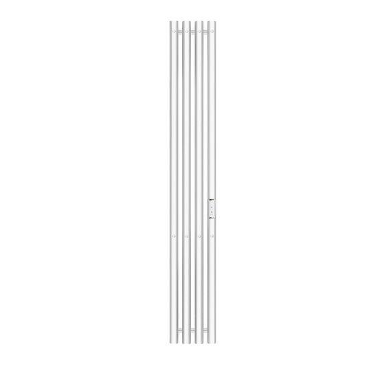 Полотенцесушитель электрический TONI ARTI Siena rotondo pulsante 4П 18/120 СП белый матовый TA-3202003