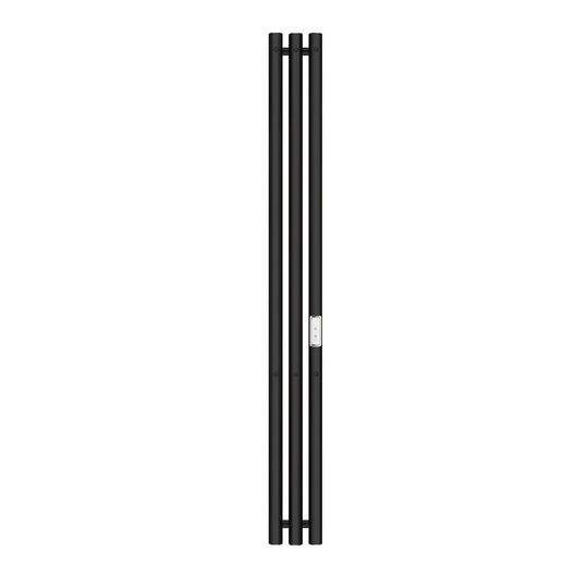 Полотенцесушитель электрический TONI ARTI Siena rotondo pulsante 3П 13/120 СП белый матовый TA-3202004