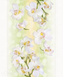 Потолочная панель ПВХ EXCLUSIVE Орхидеи 2*2,5 м