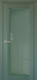 Межкомнатная дверь Uberture Perfecto ПДО 105 зеленая