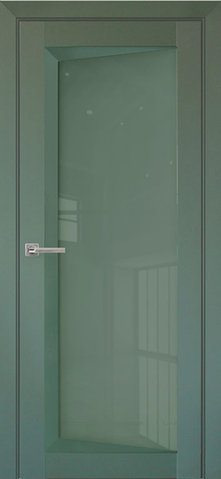 Межкомнатная дверь Uberture Perfecto ПДО 105 зеленая