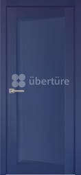Межкомнатная дверь Uberture Perfecto ПДГ 105 синяя