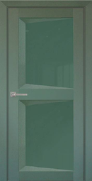 Межкомнатная дверь Uberture Perfecto ПДО 104 зеленая