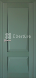 Межкомнатная дверь Uberture Perfecto ПДГ 101 зеленая