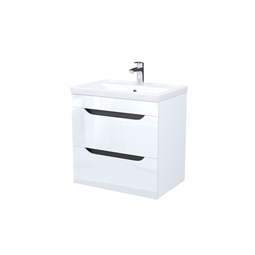 Тумба подвесная Iddis Ray 60 см белая с умывальником RAY60W0i95K