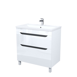 Тумба напольная Iddis Ray 80 см белая с умывальником RAY80WFi95K