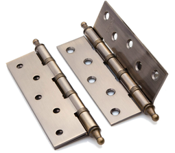 Петля стальная Renz 125- 4BB CH AB 125*75*2,5 бронза