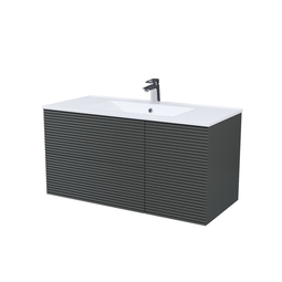 Тумба подвесная Iddis Bild 100 см темно-серая BIL10G0i95K