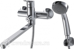 Смеситель для ванны с длинным изливом BRAVAT DROP F64898C-LB