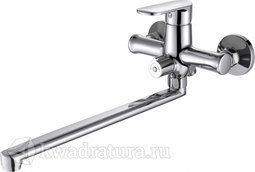 Смеситель для ванны с длинным изливом BRAVAT OPAL F6125183CP-02L-RUS