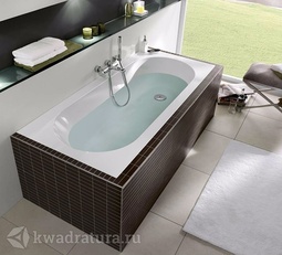 Квариловая ванна Villeroy & Boch Oberon UBQ170OBE2V-01 (встраиваемая) 170*75 см