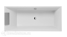 Квариловая ванна Villeroy & Boch Squaro UBQ170SQR2V-01 (встраиваемая) 170*75 см