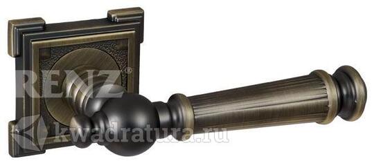 Дверная ручка Renz Валенсия DH 69-19 MAB бронза античная матовая