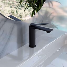 Смеситель для раковины Vincea Verse VBF-2VE1MB черный