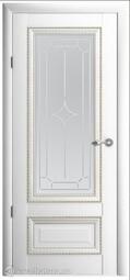 Межкомнатная дверь ALBERO Версаль 1 Белый, стекло Галерея
