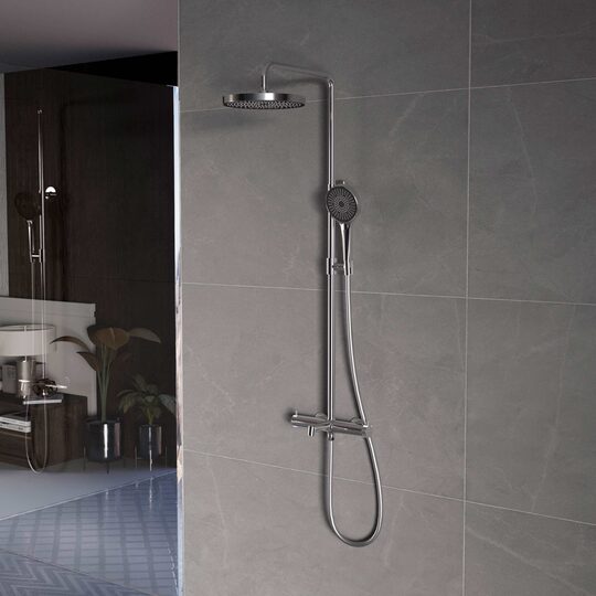 Душевая стойка Vincea Rim VSFS-2RM1CH хром