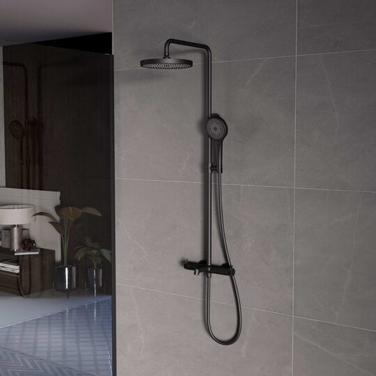 Душевая стойка Vincea Rim VSFS-2RM1MB черный