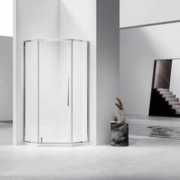 Душевое ограждение Vincea Slim-N VSP-4SN900CL, 900*900, хром, стекло прозрачное