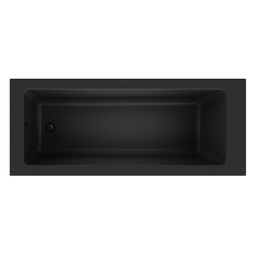 Ванна акриловая AM.PM Gem S 170*70 см черная, W93A-170-070B-A