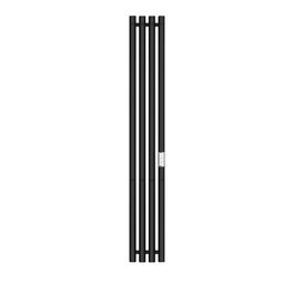 Полотенцесушитель электрический TONI ARTI Siena rotondo pulsante 4П 18/120 СП белый матовый TA-3203003