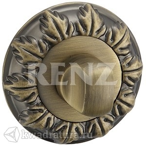 Завертка к ручкам Renz INBK 10 MAB, бронза ант. матовая