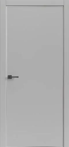 Межкомнатная дверь Дверные решения Прима Лофт светлый кромка серая