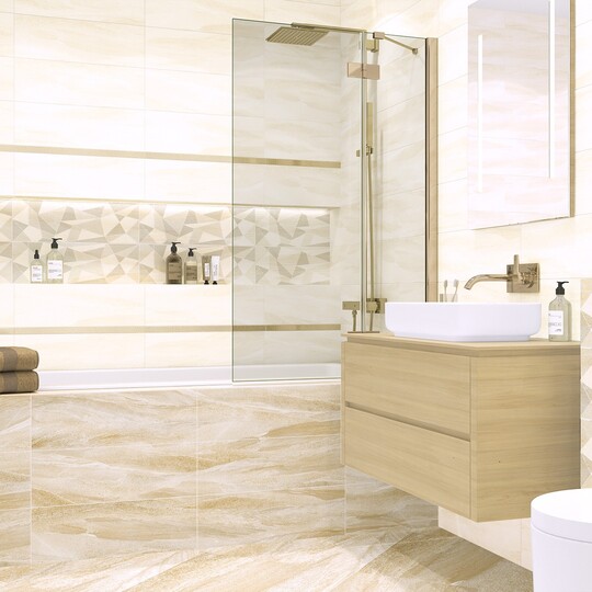 Плитка Alma Ceramica Slate rock Beige